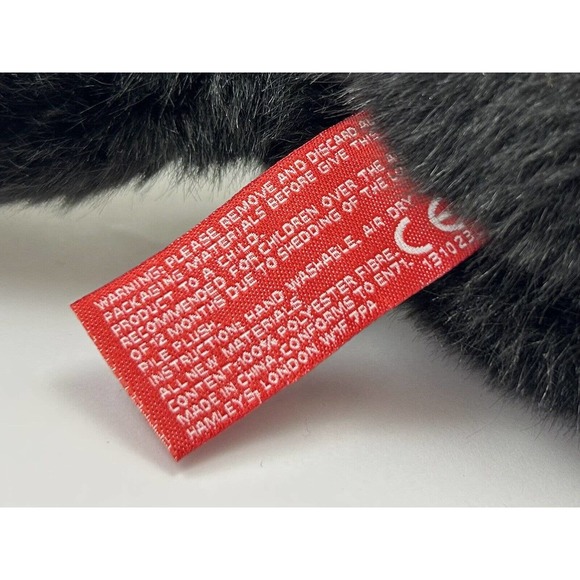 Hamleys Of London Plush Cats Set Of 2 Black White Sitting Kittens Stuffed Animal - Picture 8 of 16